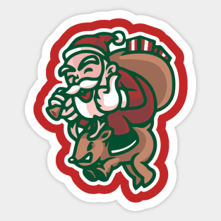 Christmas Fiends Logo Sticker